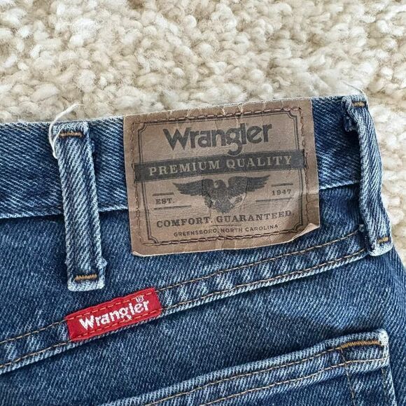Wrangler Relaxed Fit Jeans Blue 38x29 - Picture 9 of 10